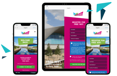 Queen Elizabeth Olympic Park WiFi Portals